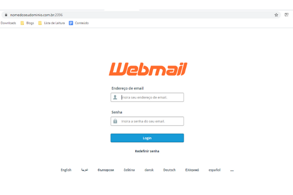 Como Adicionar Contatos no Webmail Horde?